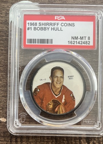 1968 shirriff coins bobby hull - 1968,